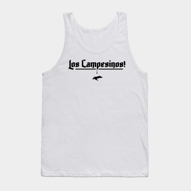 Los Campesinos Merch Los Campesinos Logo Tank Top by L-Ison